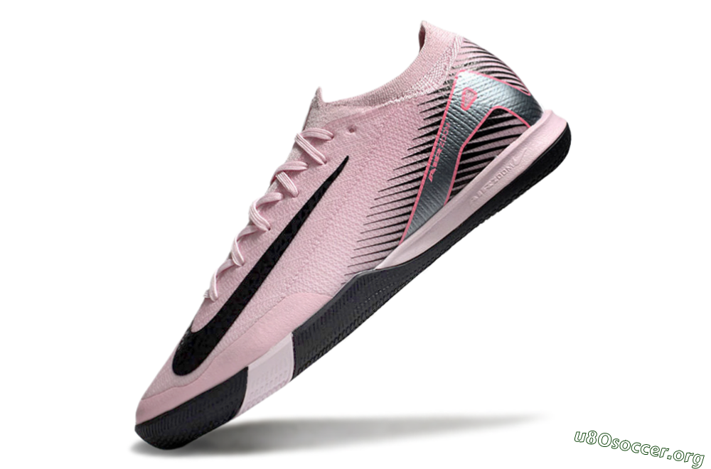 Nike Air Zoom Mercurial Vapor 16 Elite IC Football Shoes - Pink/Black/Silver 5