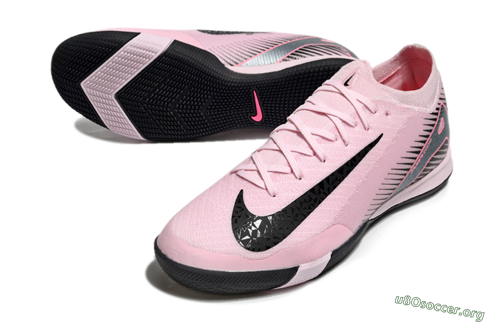 Nike Air Zoom Mercurial Vapor 16 Elite IC Football Shoes - Pink/Black/Silver 0
