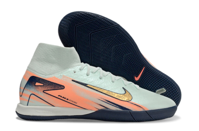 Nike Air Zoom Mercurial Superfly 10 Elite IC Football Shoes - Jade/Gold/Red