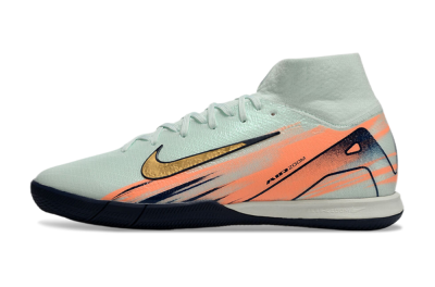 Nike Air Zoom Mercurial Superfly 10 Elite IC Football Shoes - Jade/Gold/Red