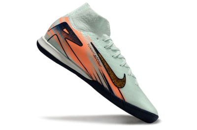 Nike Air Zoom Mercurial Superfly 10 Elite IC Football Shoes - Jade/Gold/Red