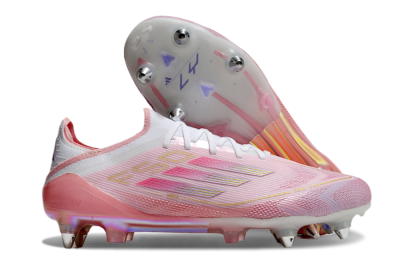 Adidas F50 304 Elite SG Football Boots - Pink/White/Gold