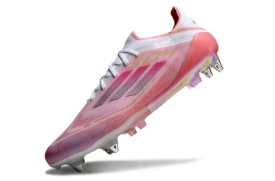 Adidas F50 304 Elite SG Football Boots - Pink/White/Gold
