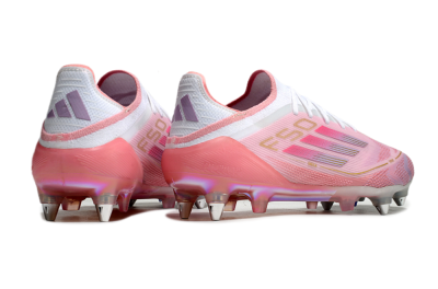 Adidas F50 304 Elite SG Football Boots - Pink/White/Gold