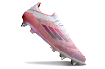 Adidas F50 304 Elite SG Football Boots - Pink/White/Gold