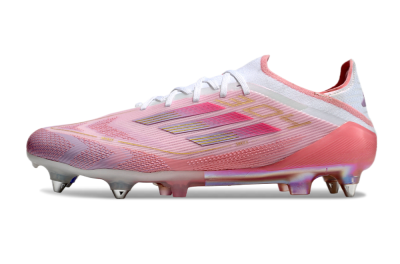 Adidas F50 304 Elite SG Football Boots - Pink/White/Gold
