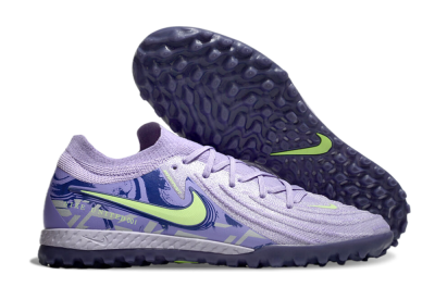 Nike Phantom GX 2 Elite TF Football Shoes - Purple/Yellow/White