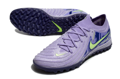 Nike Phantom GX 2 Elite TF Football Shoes - Purple/Yellow/White