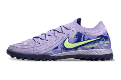 Nike Phantom GX 2 Elite TF Football Shoes - Purple/Yellow/White