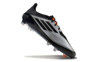 Adidas F50 Elite Messi FG Football Boots - Silver/Black/Orange