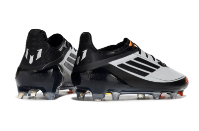 Adidas F50 Elite Messi FG Football Boots - Silver/Black/Orange