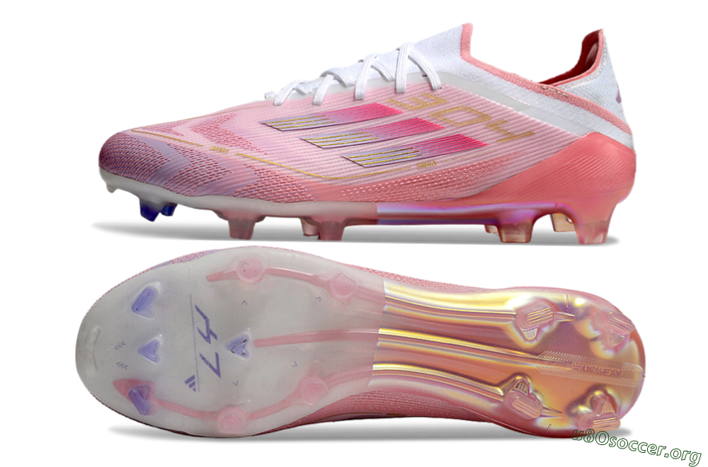 Adidas F50 Elite FG Football Boots - Purple/White/Pink 1
