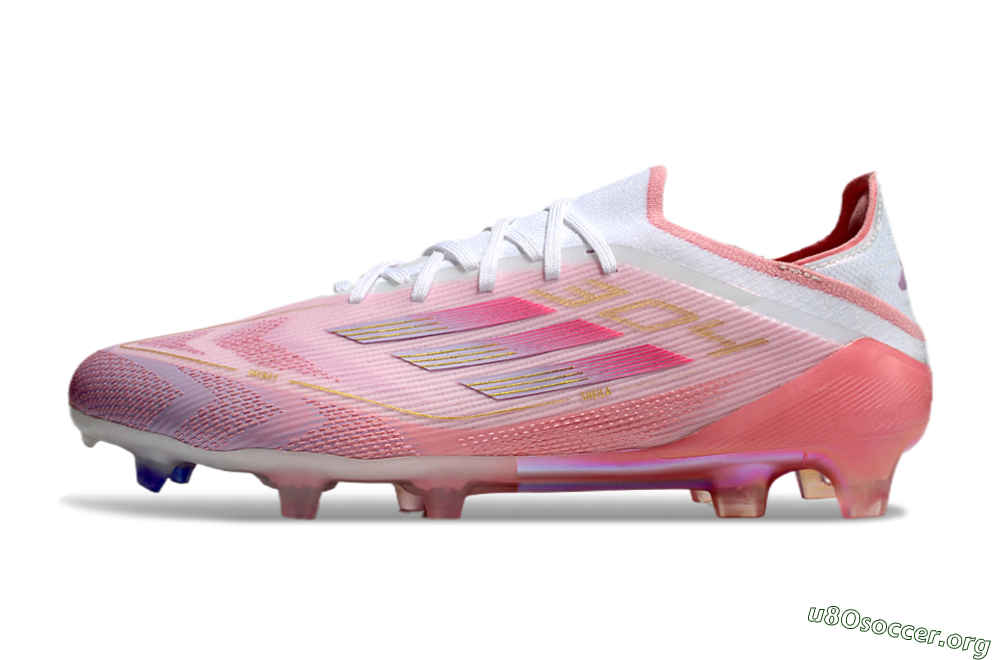 Adidas F50 Elite FG Football Boots - Purple/White/Pink 3