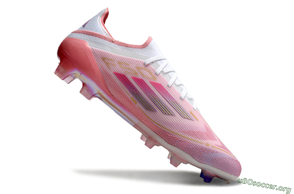 Adidas F50 Elite FG Football Boots - Purple/White/Pink 4
