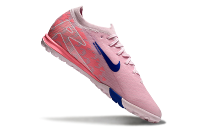 Nike Air Zoom Mercurial Vapor 16 Elite TF Football Shoes - Pink/Blue/White