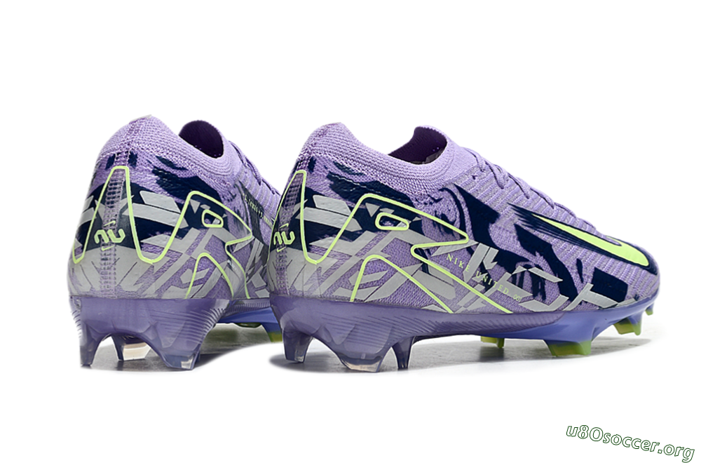Nike Air Zoom Mercurial Vapor 16 Elite FG Football Boots - Purple/Yellow/White 6