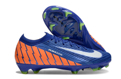 Nike Air Zoom Mercurial Vapor 16 Elite FG Football Boots - Blue/White/Orange