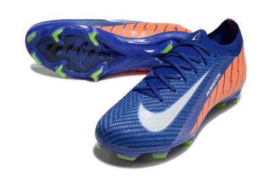 Nike Air Zoom Mercurial Vapor 16 Elite FG Football Boots - Blue/White/Orange
