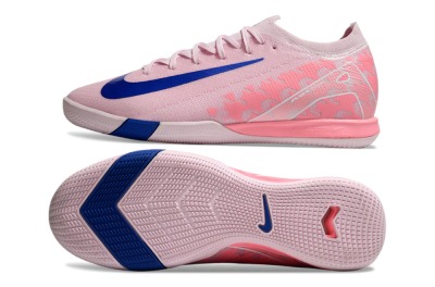 Nike Air Zoom Mercurial Vapor 16 Elite IC Football Shoes - Pink/Blue/White