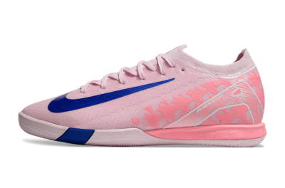 Nike Air Zoom Mercurial Vapor 16 Elite IC Football Shoes - Pink/Blue/White
