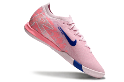 Nike Air Zoom Mercurial Vapor 16 Elite IC Football Shoes - Pink/Blue/White