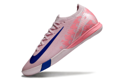 Nike Air Zoom Mercurial Vapor 16 Elite IC Football Shoes - Pink/Blue/White