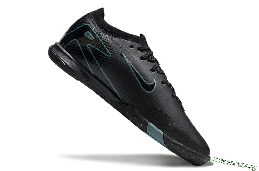 Nike Air Zoom Mercurial Vapor 16 Elite IC Football Shoes - Black/Blue/White 4