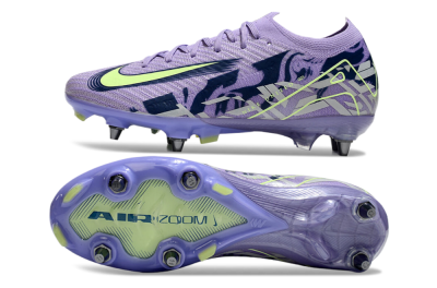 Nike Air Zoom Mercurial Vapor 16 Elite SG Football Boots - Purple/Yellow/White