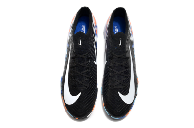 Nike Air Zoom Mercurial Vapor 16 Elite TF Football Shoes - Black/Blue/Orange