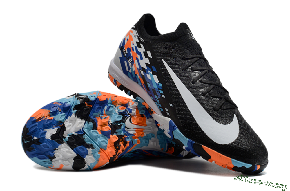 Nike Air Zoom Mercurial Vapor 16 Elite TF Football Shoes - Black/Blue/Orange 0