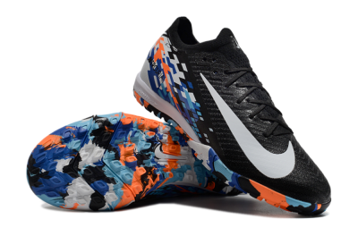 Nike Air Zoom Mercurial Vapor 16 Elite TF Football Shoes - Black/Blue/Orange