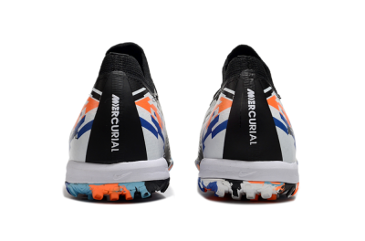 Nike Air Zoom Mercurial Vapor 16 Elite TF Football Shoes - Black/Blue/Orange