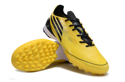 Adidas F50 Pro TF Football Shoes - Yellow/Black/White
