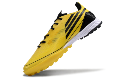 Adidas F50 Pro TF Football Shoes - Yellow/Black/White