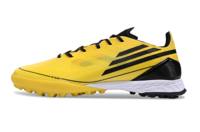 Adidas F50 Pro TF Football Shoes - Yellow/Black/White