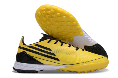 Adidas F50 Pro TF Football Shoes - Yellow/Black/White