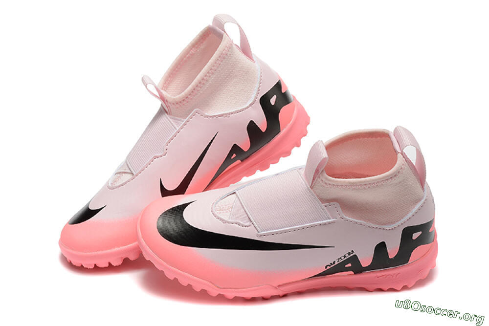 Nike Air Zoom Mercurial Superfly 9 Elite TF Football Shoes - Pink/Black 6