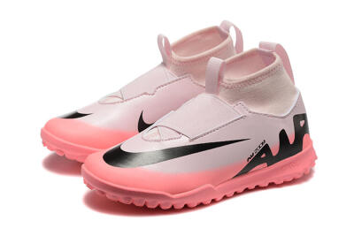 Nike Air Zoom Mercurial Superfly 9 Elite TF Football Shoes - Pink/Black