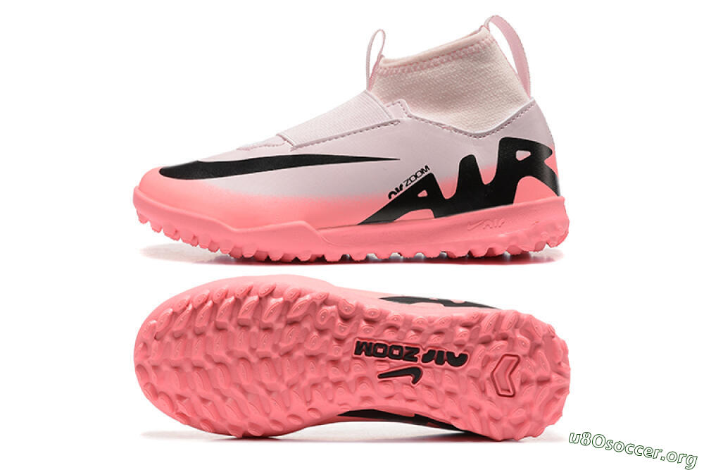 Nike Air Zoom Mercurial Superfly 9 Elite TF Football Shoes - Pink/Black 1