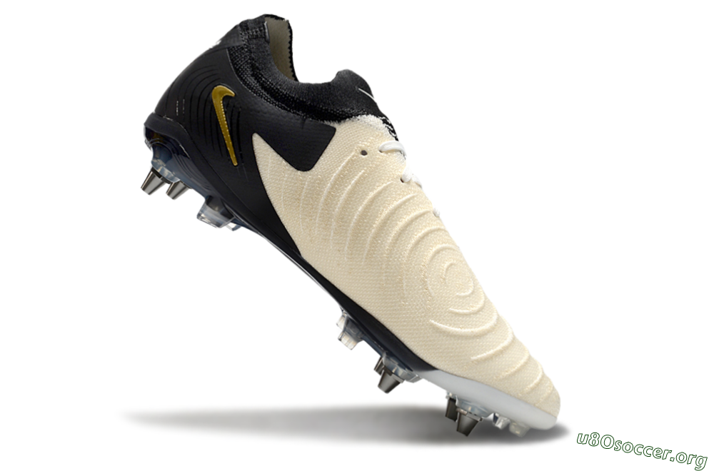 Nike Phantom Luna Elite SG Football Boots - Beige/Black/Gold 4