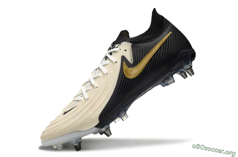 Nike Phantom Luna Elite SG Football Boots - Beige/Black/Gold 5