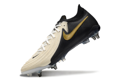 Nike Phantom Luna Elite SG Football Boots - Beige/Black/Gold
