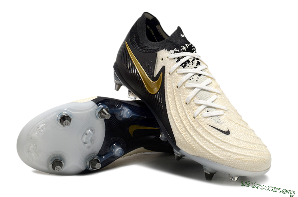 Nike Phantom Luna Elite SG Football Boots - Beige/Black/Gold 0