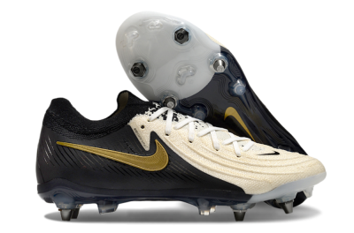 Nike Phantom Luna Elite SG Football Boots - Beige/Black/Gold