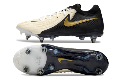 Nike Phantom Luna Elite SG Football Boots - Beige/Black/Gold