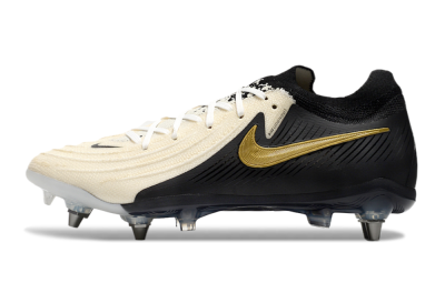 Nike Phantom Luna Elite SG Football Boots - Beige/Black/Gold