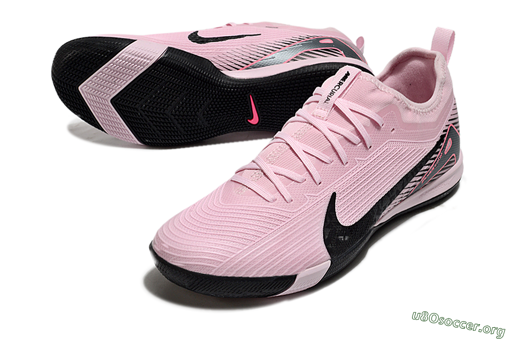 Nike Air Zoom Mercurial Vapor 16 Pro IC Football Shoes - Pink/Black/Silver 0