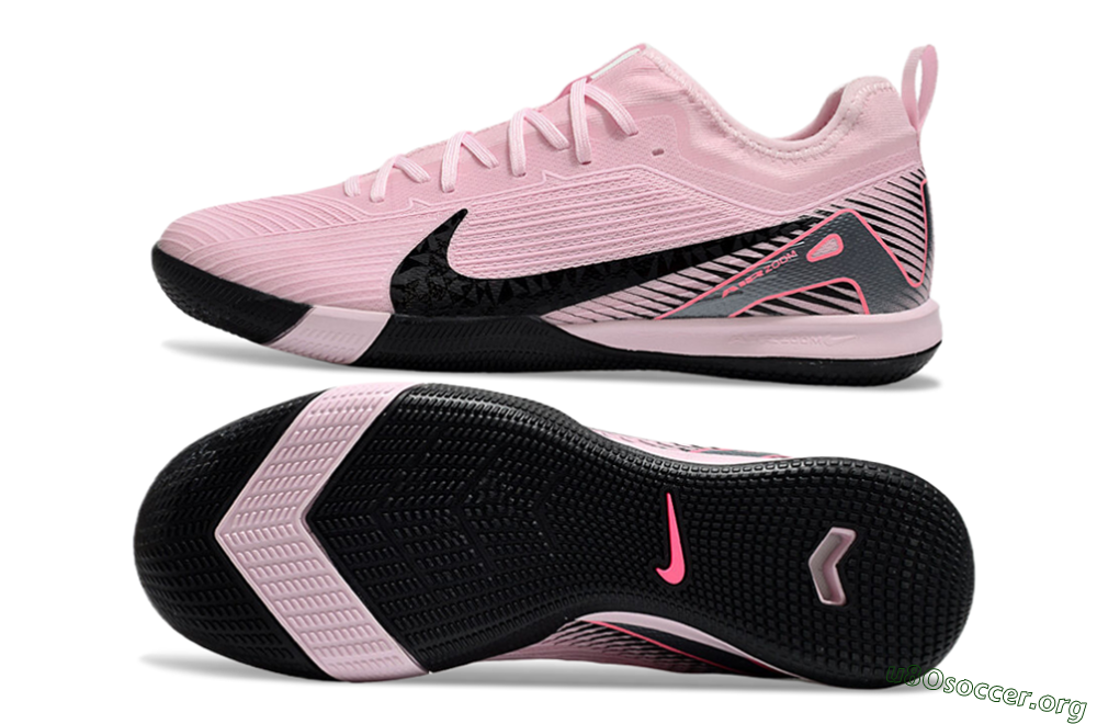 Nike Air Zoom Mercurial Vapor 16 Pro IC Football Shoes - Pink/Black/Silver 1