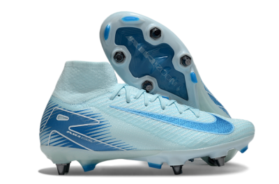Nike Air Zoom Mercurial Superfly 10 Elite SG Football Boots - Jade/Blue/White