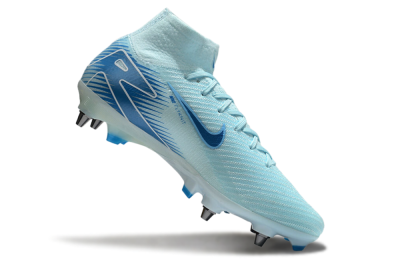 Nike Air Zoom Mercurial Superfly 10 Elite SG Football Boots - Jade/Blue/White